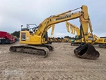 Back of used Komatsu Excavator